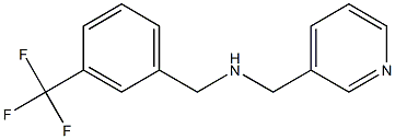 (pyridin-3-ylmethyl)({[3-(trifluoromethyl)phenyl]methyl})amine