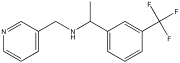 (pyridin-3-ylmethyl)({1-[3-(trifluoromethyl)phenyl]ethyl})amine