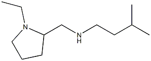 [(1-ethylpyrrolidin-2-yl)methyl](3-methylbutyl)amine 结构式