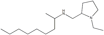 [(1-ethylpyrrolidin-2-yl)methyl](nonan-2-yl)amine,,结构式