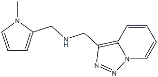 [(1-methyl-1H-pyrrol-2-yl)methyl]({[1,2,4]triazolo[3,4-a]pyridin-3-ylmethyl})amine Structure