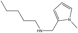 [(1-methyl-1H-pyrrol-2-yl)methyl](pentyl)amine Structure