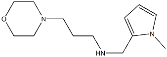 [(1-methyl-1H-pyrrol-2-yl)methyl][3-(morpholin-4-yl)propyl]amine Structure