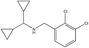 [(2,3-dichlorophenyl)methyl](dicyclopropylmethyl)amine Struktur