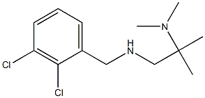 [(2,3-dichlorophenyl)methyl][2-(dimethylamino)-2-methylpropyl]amine Structure