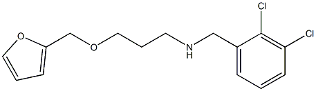 [(2,3-dichlorophenyl)methyl][3-(furan-2-ylmethoxy)propyl]amine