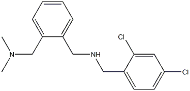 [(2,4-dichlorophenyl)methyl]({2-[(dimethylamino)methyl]phenyl}methyl)amine