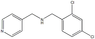 [(2,4-dichlorophenyl)methyl](pyridin-4-ylmethyl)amine Structure