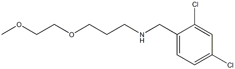 [(2,4-dichlorophenyl)methyl][3-(2-methoxyethoxy)propyl]amine 化学構造式