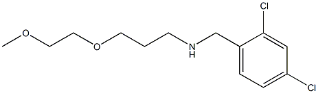 [(2,4-dichlorophenyl)methyl][3-(2-methoxyethoxy)propyl]amine Structure