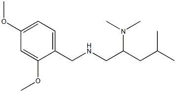 [(2,4-dimethoxyphenyl)methyl][2-(dimethylamino)-4-methylpentyl]amine