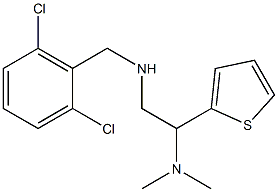 [(2,6-dichlorophenyl)methyl][2-(dimethylamino)-2-(thiophen-2-yl)ethyl]amine