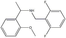 [(2,6-difluorophenyl)methyl][1-(2-methoxyphenyl)ethyl]amine|