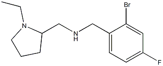 [(2-bromo-4-fluorophenyl)methyl][(1-ethylpyrrolidin-2-yl)methyl]amine