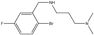 [(2-bromo-5-fluorophenyl)methyl][3-(dimethylamino)propyl]amine