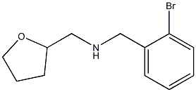 [(2-bromophenyl)methyl](oxolan-2-ylmethyl)amine Structure