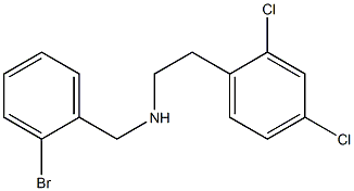 [(2-bromophenyl)methyl][2-(2,4-dichlorophenyl)ethyl]amine