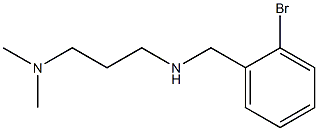 [(2-bromophenyl)methyl][3-(dimethylamino)propyl]amine,,结构式