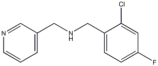  [(2-chloro-4-fluorophenyl)methyl](pyridin-3-ylmethyl)amine