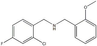  [(2-chloro-4-fluorophenyl)methyl][(2-methoxyphenyl)methyl]amine