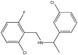 [(2-chloro-6-fluorophenyl)methyl][1-(3-chlorophenyl)ethyl]amine