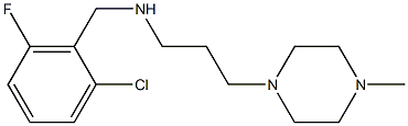 [(2-chloro-6-fluorophenyl)methyl][3-(4-methylpiperazin-1-yl)propyl]amine|