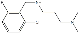 [(2-chloro-6-fluorophenyl)methyl][3-(dimethylamino)propyl]amine Structure