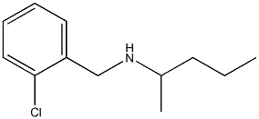 [(2-chlorophenyl)methyl](pentan-2-yl)amine Struktur