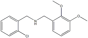 [(2-chlorophenyl)methyl][(2,3-dimethoxyphenyl)methyl]amine 化学構造式