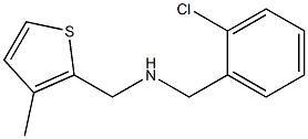  [(2-chlorophenyl)methyl][(3-methylthiophen-2-yl)methyl]amine