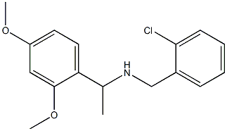 [(2-chlorophenyl)methyl][1-(2,4-dimethoxyphenyl)ethyl]amine