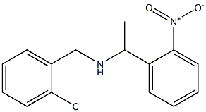  [(2-chlorophenyl)methyl][1-(2-nitrophenyl)ethyl]amine