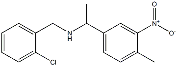 [(2-chlorophenyl)methyl][1-(4-methyl-3-nitrophenyl)ethyl]amine
