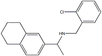 [(2-chlorophenyl)methyl][1-(5,6,7,8-tetrahydronaphthalen-2-yl)ethyl]amine