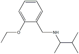 [(2-ethoxyphenyl)methyl](3-methylbutan-2-yl)amine Structure