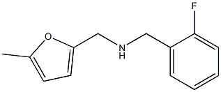 [(2-fluorophenyl)methyl][(5-methylfuran-2-yl)methyl]amine Structure