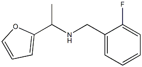 [(2-fluorophenyl)methyl][1-(furan-2-yl)ethyl]amine Struktur