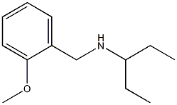 [(2-methoxyphenyl)methyl](pentan-3-yl)amine Struktur