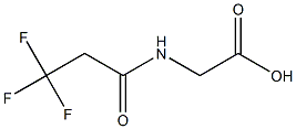 [(3,3,3-trifluoropropanoyl)amino]acetic acid Structure