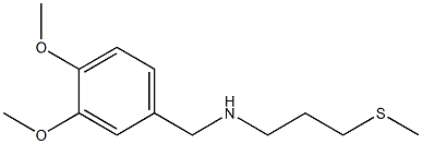  [(3,4-dimethoxyphenyl)methyl][3-(methylsulfanyl)propyl]amine