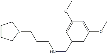 [(3,5-dimethoxyphenyl)methyl][3-(pyrrolidin-1-yl)propyl]amine