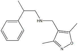 [(3,5-dimethyl-1,2-oxazol-4-yl)methyl](2-phenylpropyl)amine