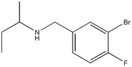 [(3-bromo-4-fluorophenyl)methyl](butan-2-yl)amine Struktur