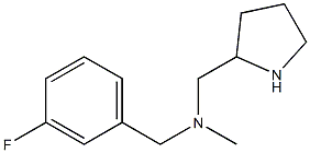  [(3-fluorophenyl)methyl](methyl)(pyrrolidin-2-ylmethyl)amine