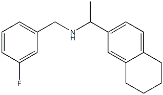 [(3-fluorophenyl)methyl][1-(5,6,7,8-tetrahydronaphthalen-2-yl)ethyl]amine