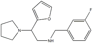 [(3-fluorophenyl)methyl][2-(furan-2-yl)-2-(pyrrolidin-1-yl)ethyl]amine