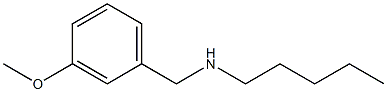 [(3-methoxyphenyl)methyl](pentyl)amine Struktur