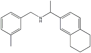 [(3-methylphenyl)methyl][1-(5,6,7,8-tetrahydronaphthalen-2-yl)ethyl]amine