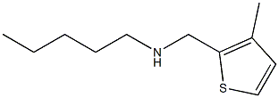 [(3-methylthiophen-2-yl)methyl](pentyl)amine Struktur