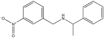 [(3-nitrophenyl)methyl](1-phenylethyl)amine Struktur